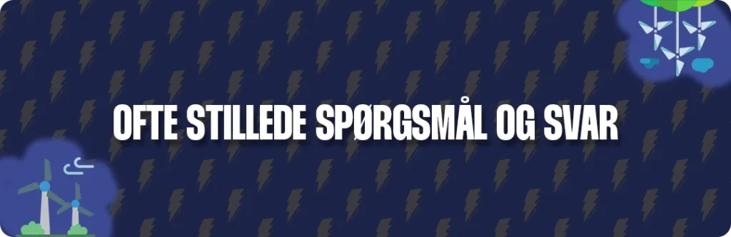 Her er de mest ofte stilledes spørgsmål og svar omrking el udbydere i Danmark.