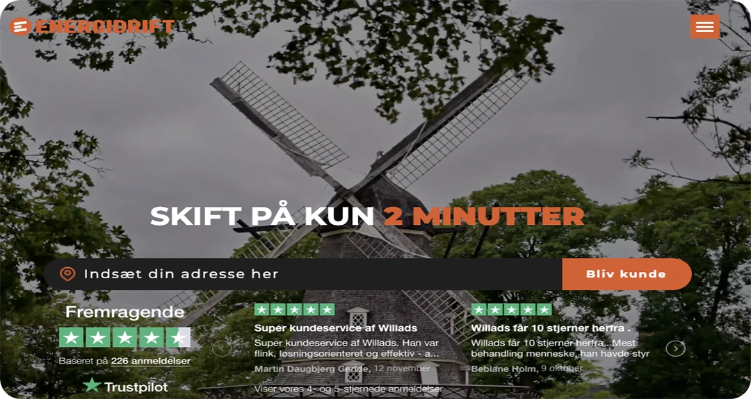 Vores ærlige anmeldelse af Energidrift som elselskab