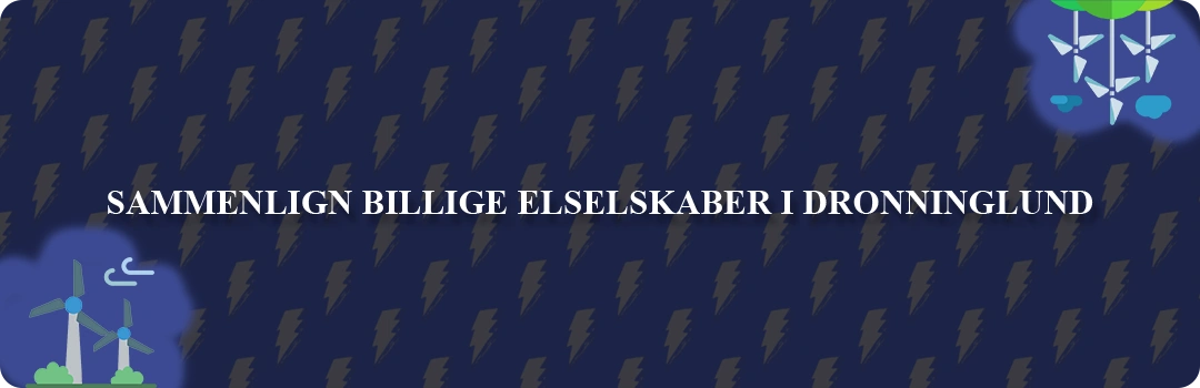 Sammenligning af top 5 billigste elselskaber i Dronninglund