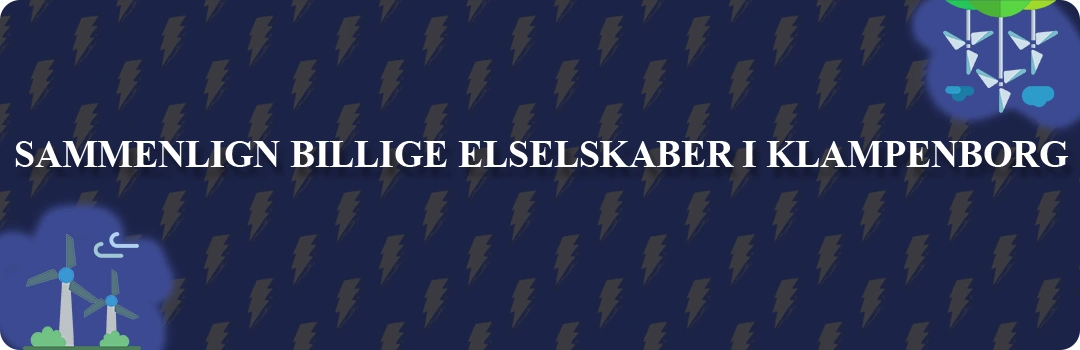 Sammenligning af top 5 billigste elselskaber i Klampenborg